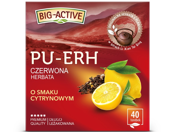 NOWOŚĆ w gamie czerwonych herbat Big-Active